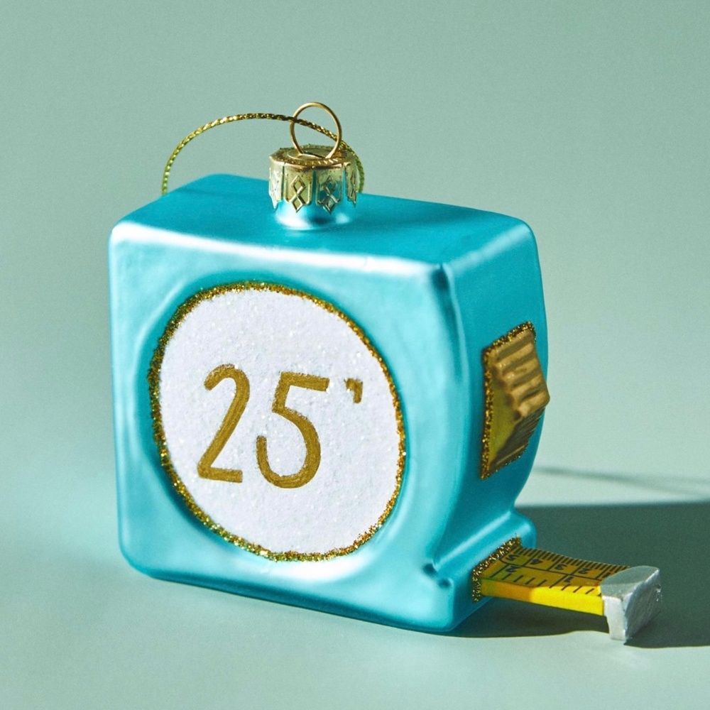 Anthropologie Tape Measure Ornament